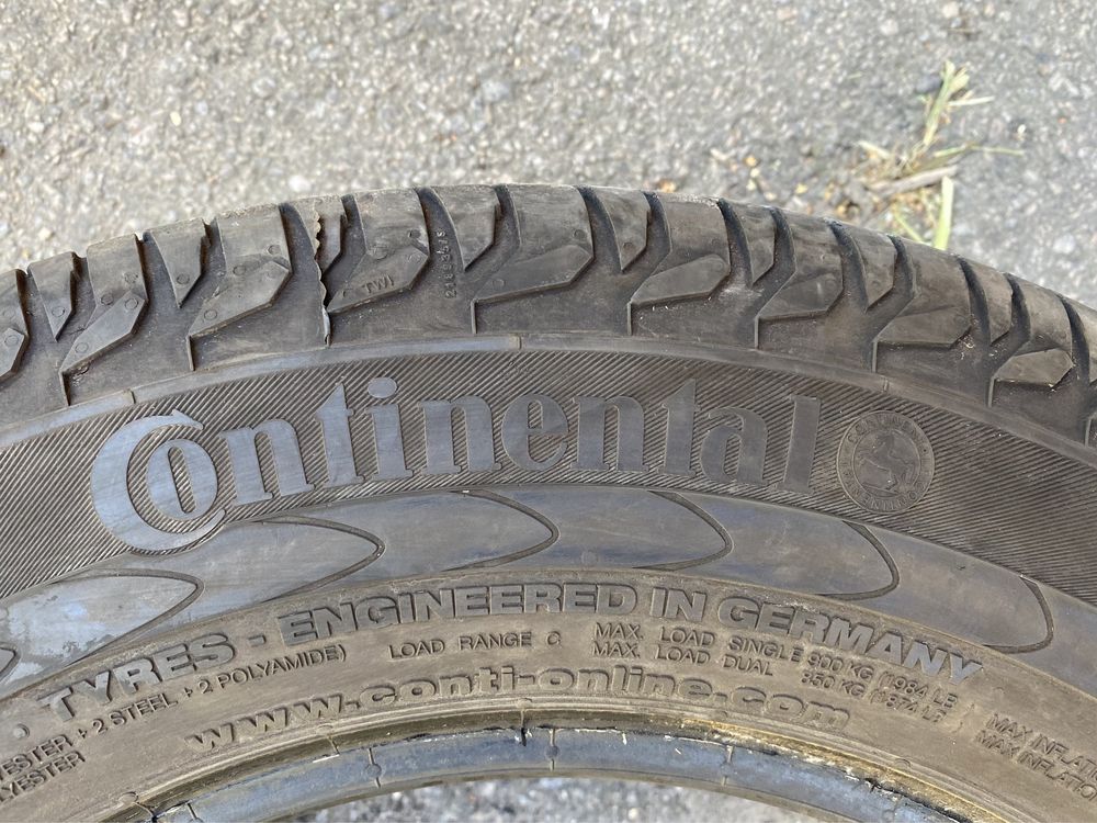 Літня резина шини 215/65R15C CONTINENTAL