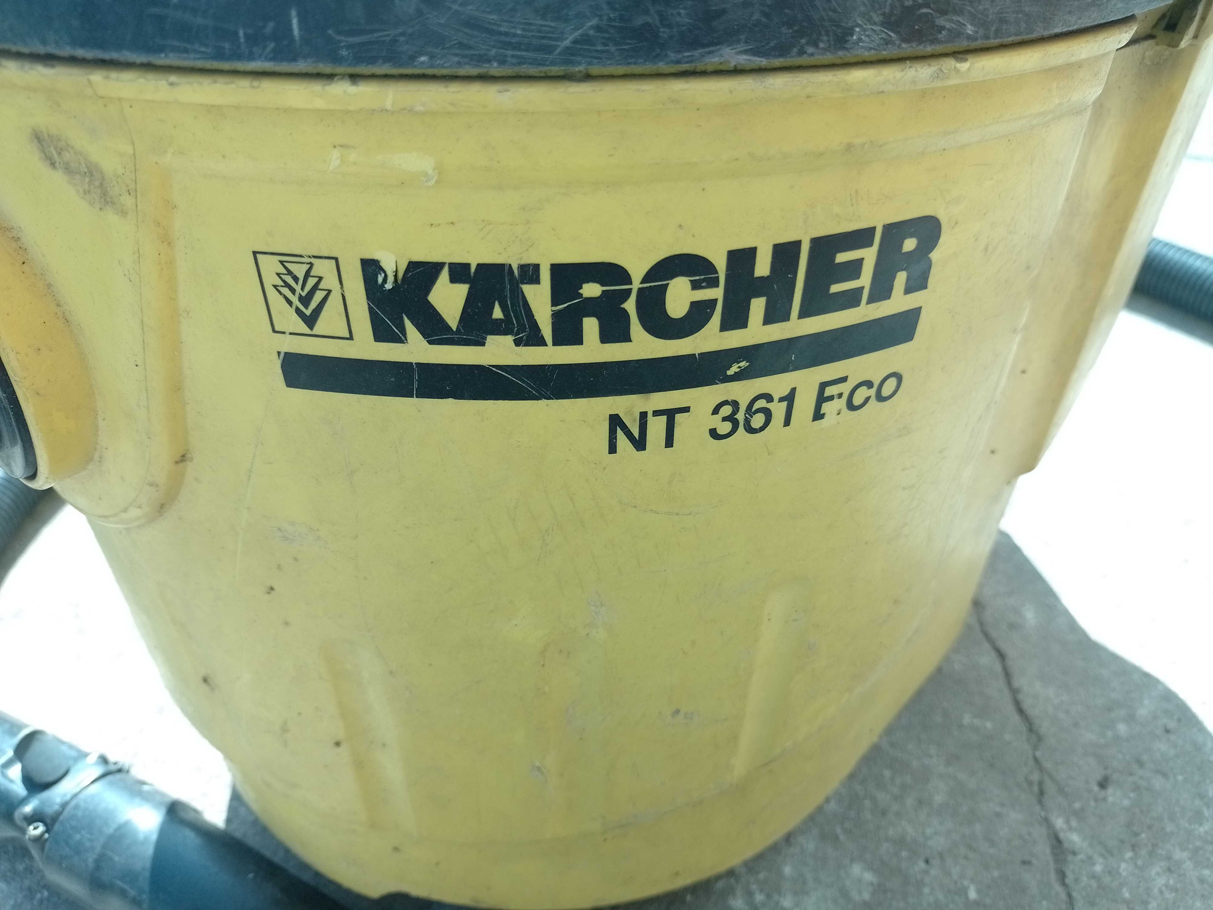 odkurzacz przemysłowy Karcher nt361 eco nie włącza sie ,z niemiec