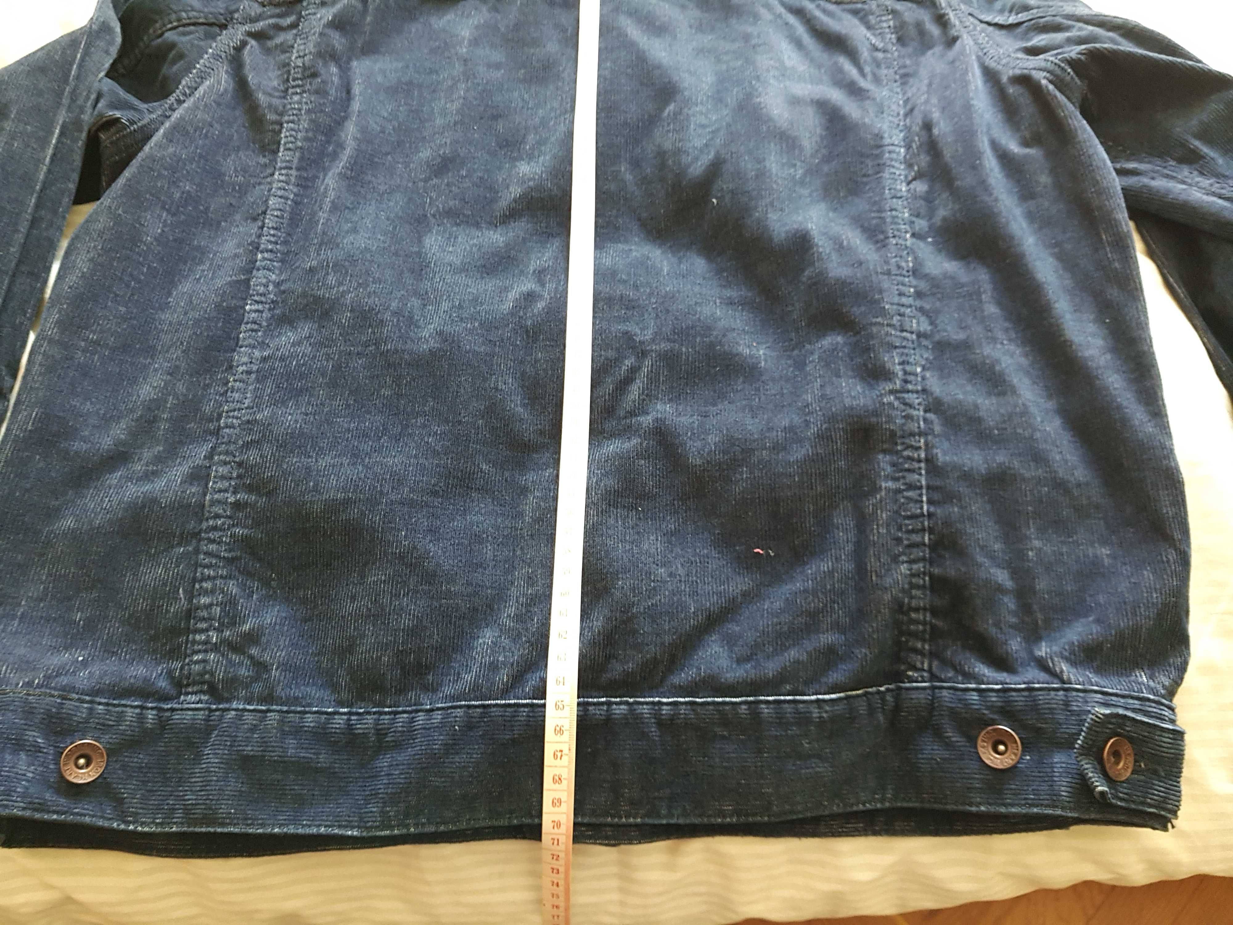 IHJ-82-IND - 14w Corduroy  Type III Jacket - Indigo, size 44(XL)