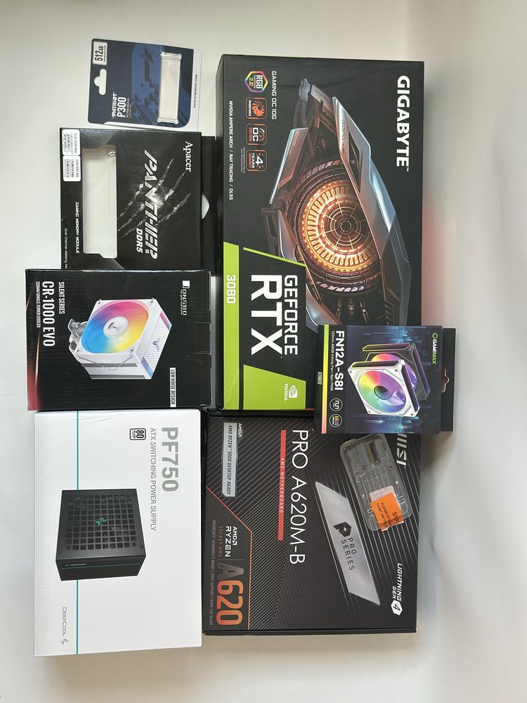 ‼️Ігровий пк rtx 3080 ryzen 7500f 32 gb ddr5 ssd m2