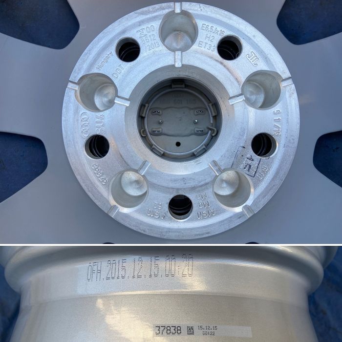 R16 5x112 VW VOLKSWAGEN Tiguan Sharan Passat Golf AUDI Q3 SKODA Superb