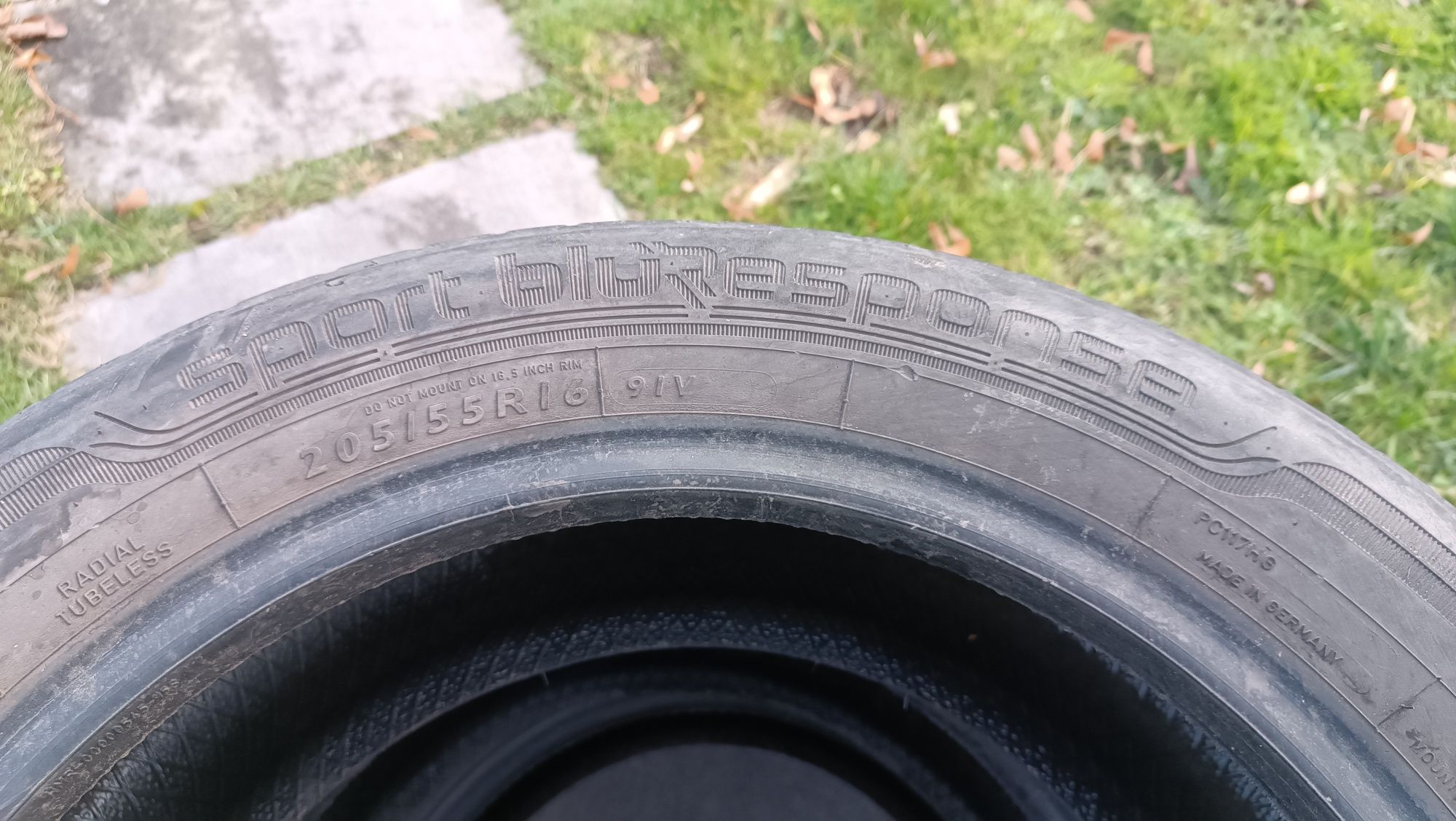 Opony Dunlop SportBlueResponse 205/55/R16