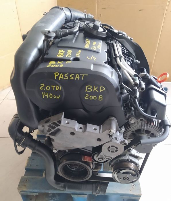 Motor vw passat 2.0TDI 140cv BKP caixa automatica DSG KCU