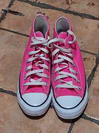 Кеди Конверс Converse all star hi hyper pink pink