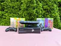 Xbox 360 320GB 2 pady 6 gier kinect