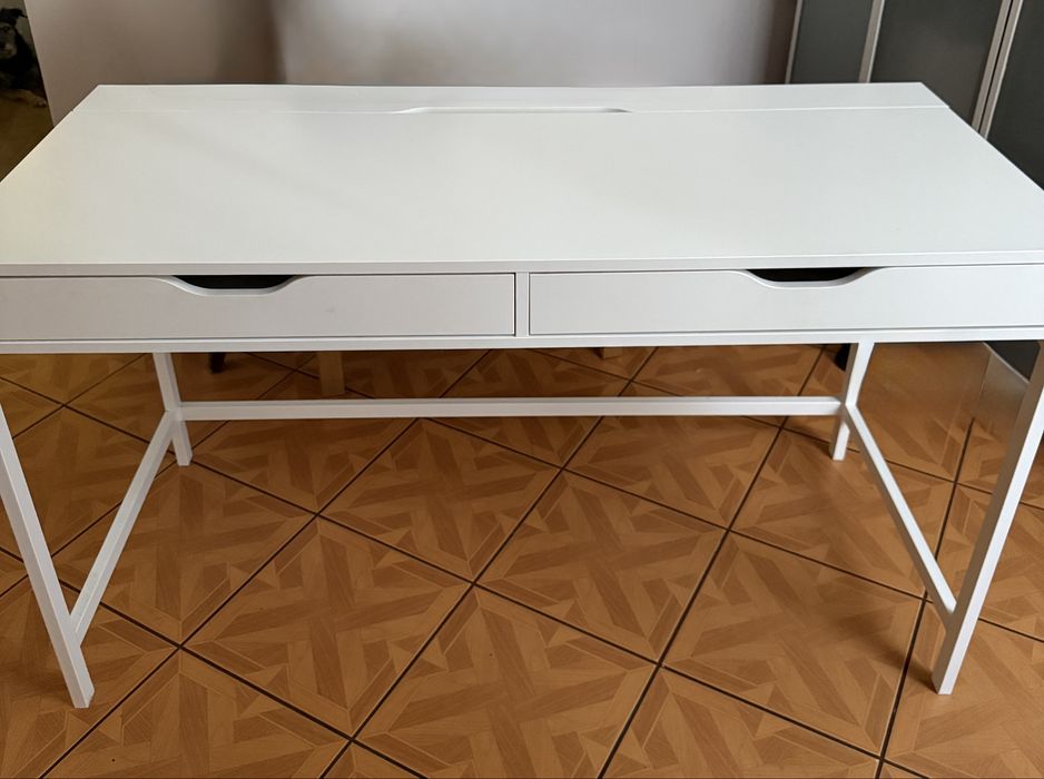 ALEX Biurko, biały, 140 cm - stan bdb