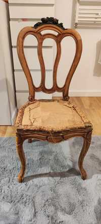 Krzesło antyk gotowe do malowania