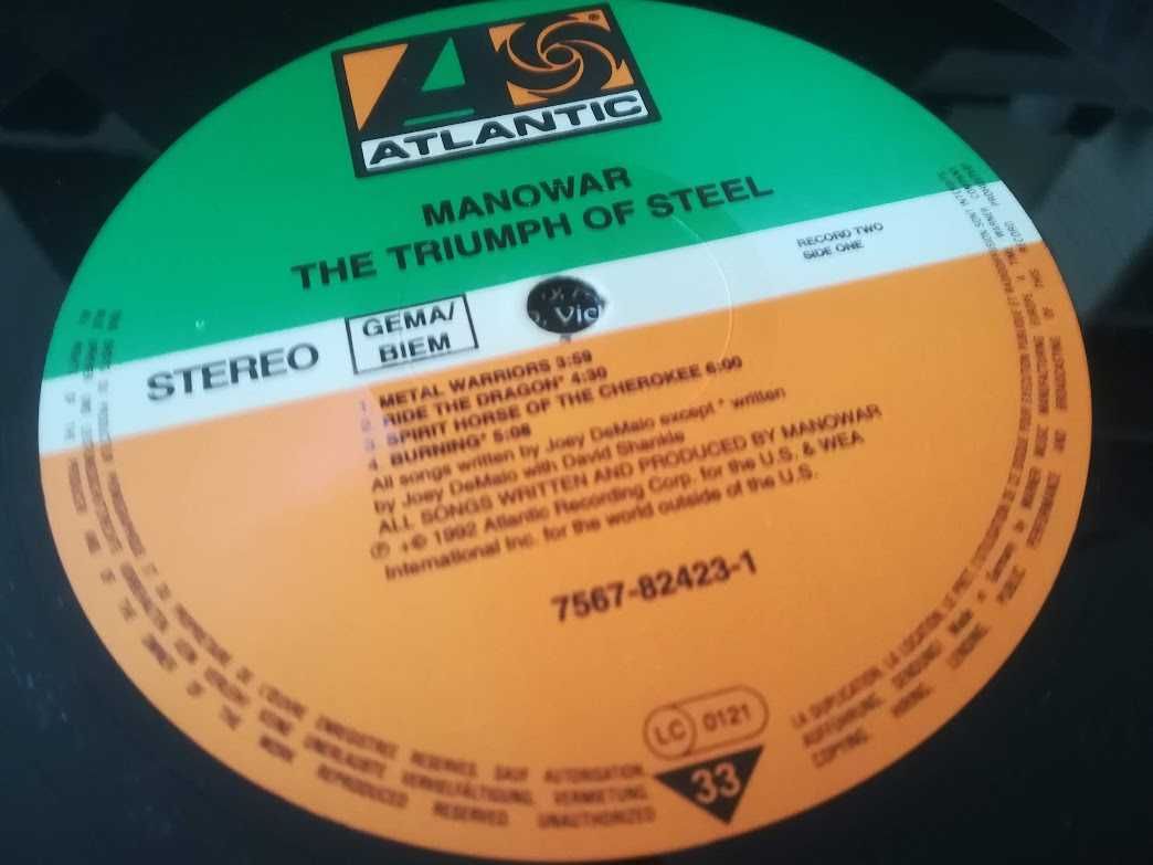 Disco de vinil Manowar - The Triumph Of Steel raro