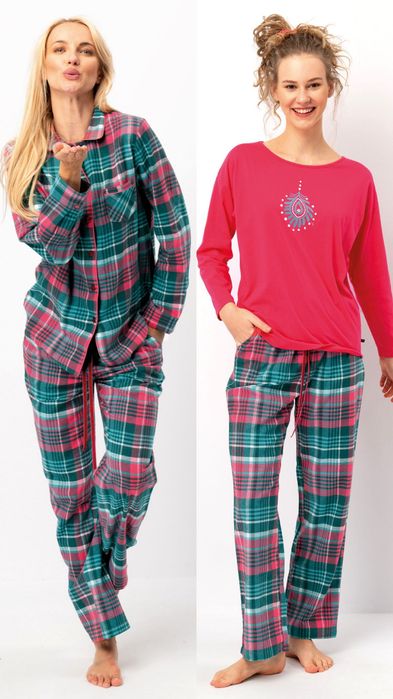 NEW теплі та комфортні фланелеві піжами KEY