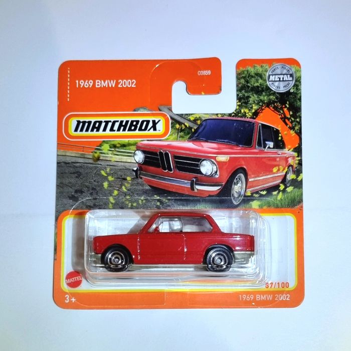 BMW 2002 Matchbox 1969 czerwone