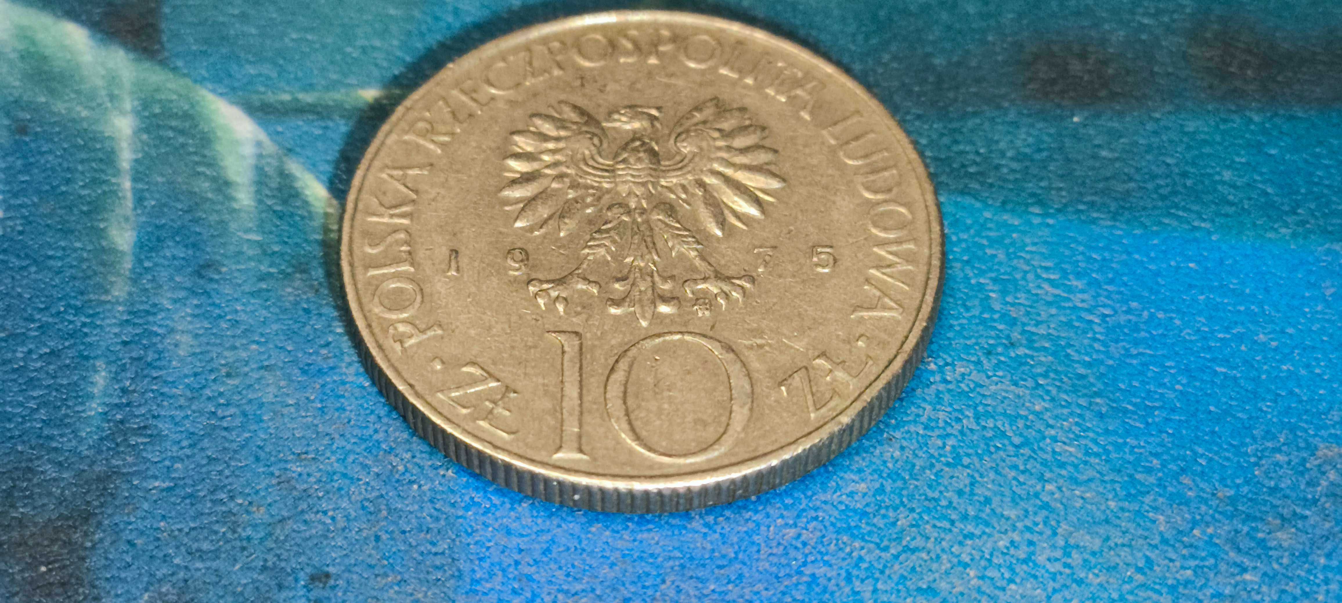 Monety PRL - 10 zł 1975 Mickiewicz