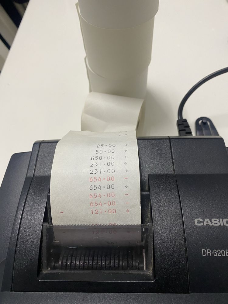 Maquina de calcular CASIO