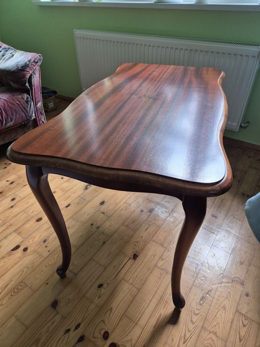 Stolik kawowy ława ludwikowska drewniana Ludwik Chełmża drewno