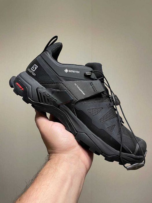 Кросівки Salomon X Ultra 4 GTX Gore-Tex Black / кроси Саломон Х Ультра