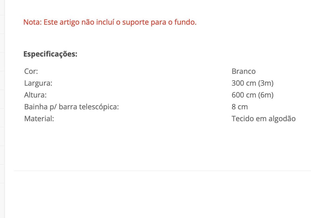 Fundo de Tecido Branco estúdio