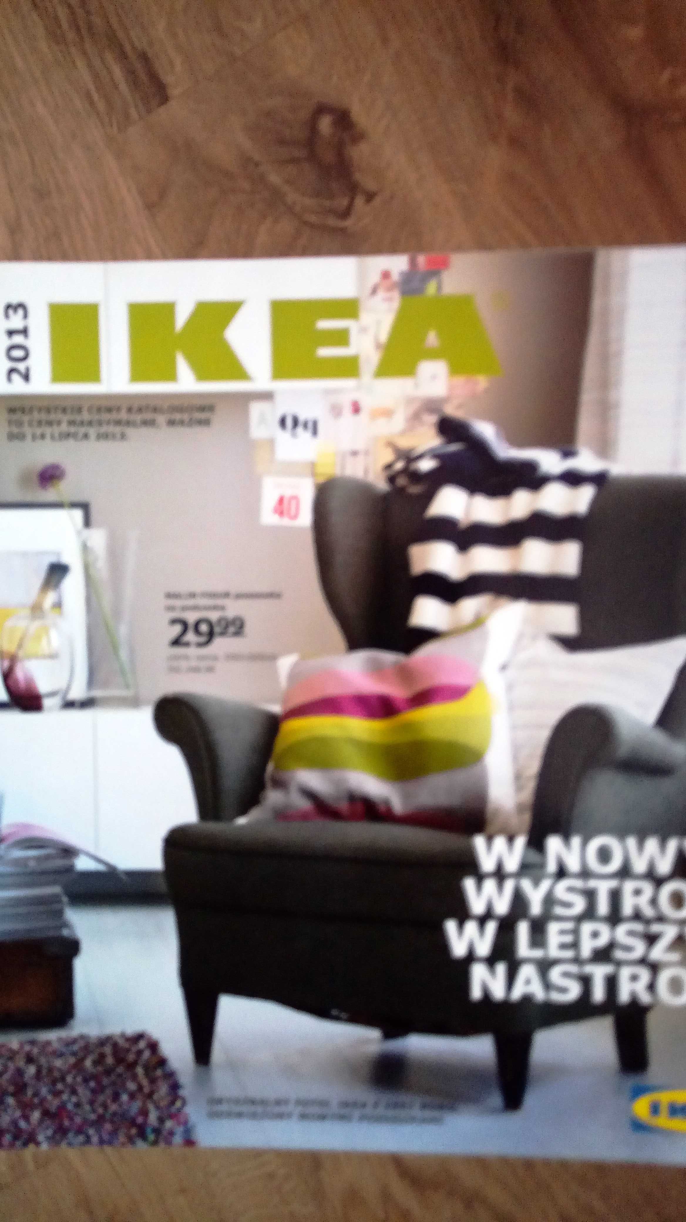 katalog IKEA z roku 2013 i 2020