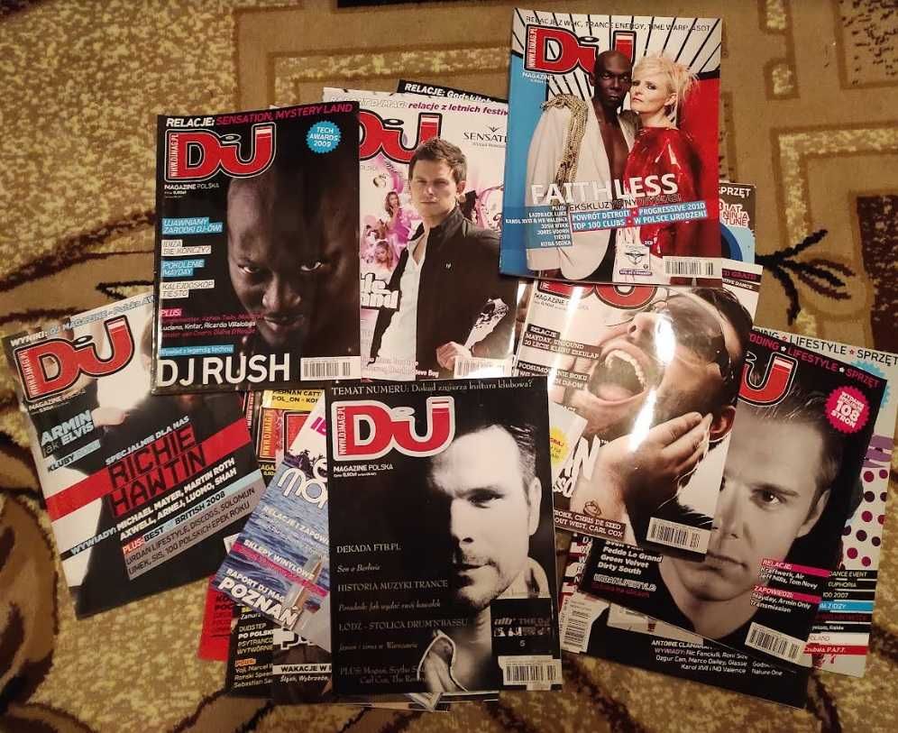 DJ Magazine Polska kolekcja czasopism - jak nowe