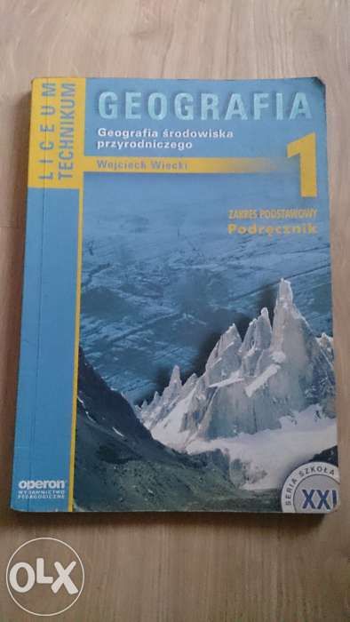 Podręcznik Geografia 1, Geografia środkowiska przyrodniczego. Operon