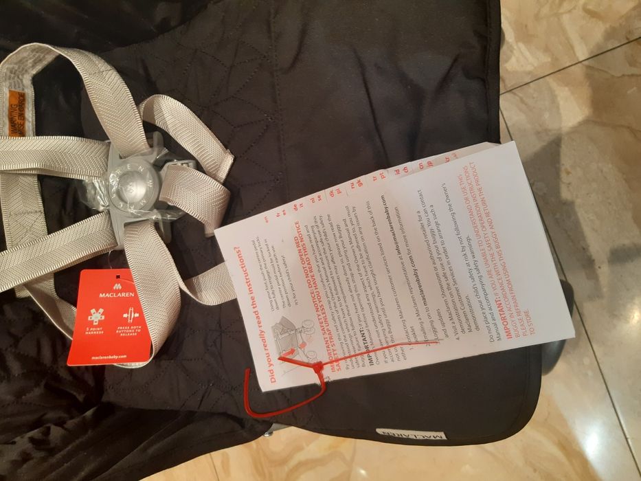 NOWY Wózek spacerowka parasolka Maclaren quest