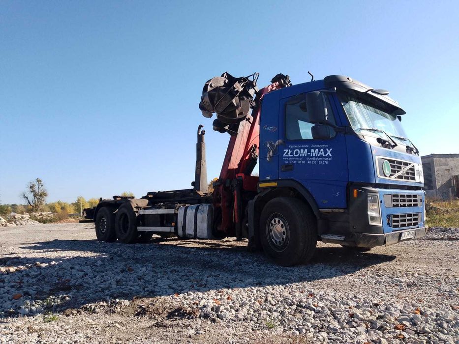 VOLVO FM HAK + HDS zestaw do złomu