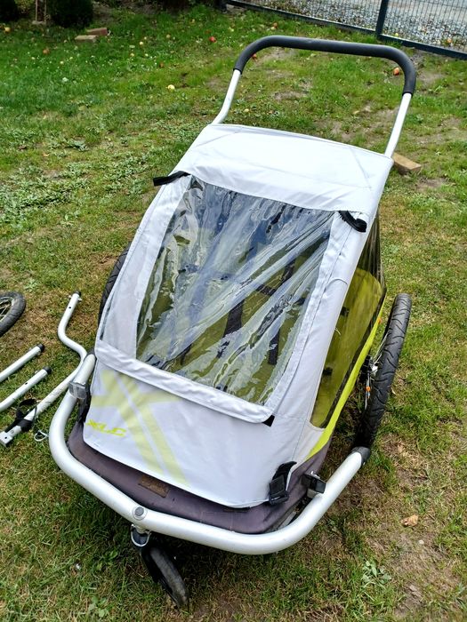Riksza Rowerowa  XLC duo 2w1 przyczepka rowerowa