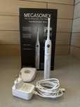 Szczoteczka soniczna ultradźwiękowa Megasonex M8 + 3 końcówki