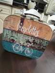Walizka Vintage nowe rower