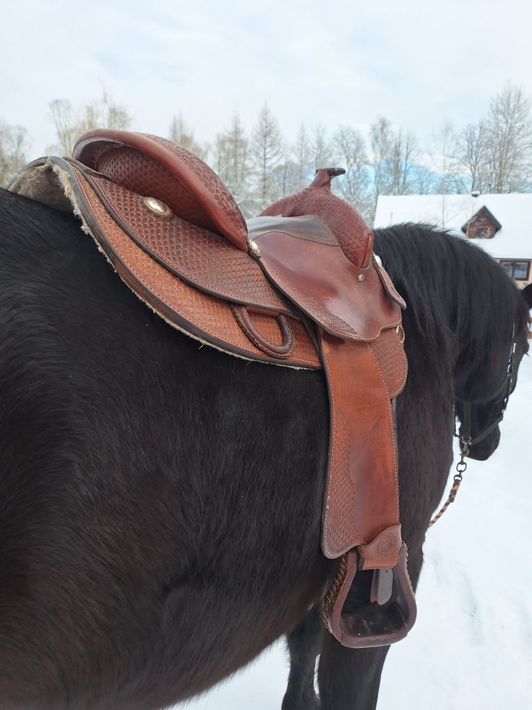Siodło western continental,  prawie nowe  , super stan