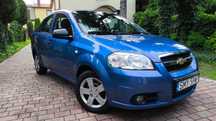 Chevrolet Aveo Salon PL 2 Właśc Klima Tylko 42 tyś Bez wypadku Serwis Garaż 2 x Opony