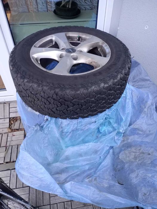 Felgi aluminiowe BORBET 16” z oponami  – Dacia Duster II