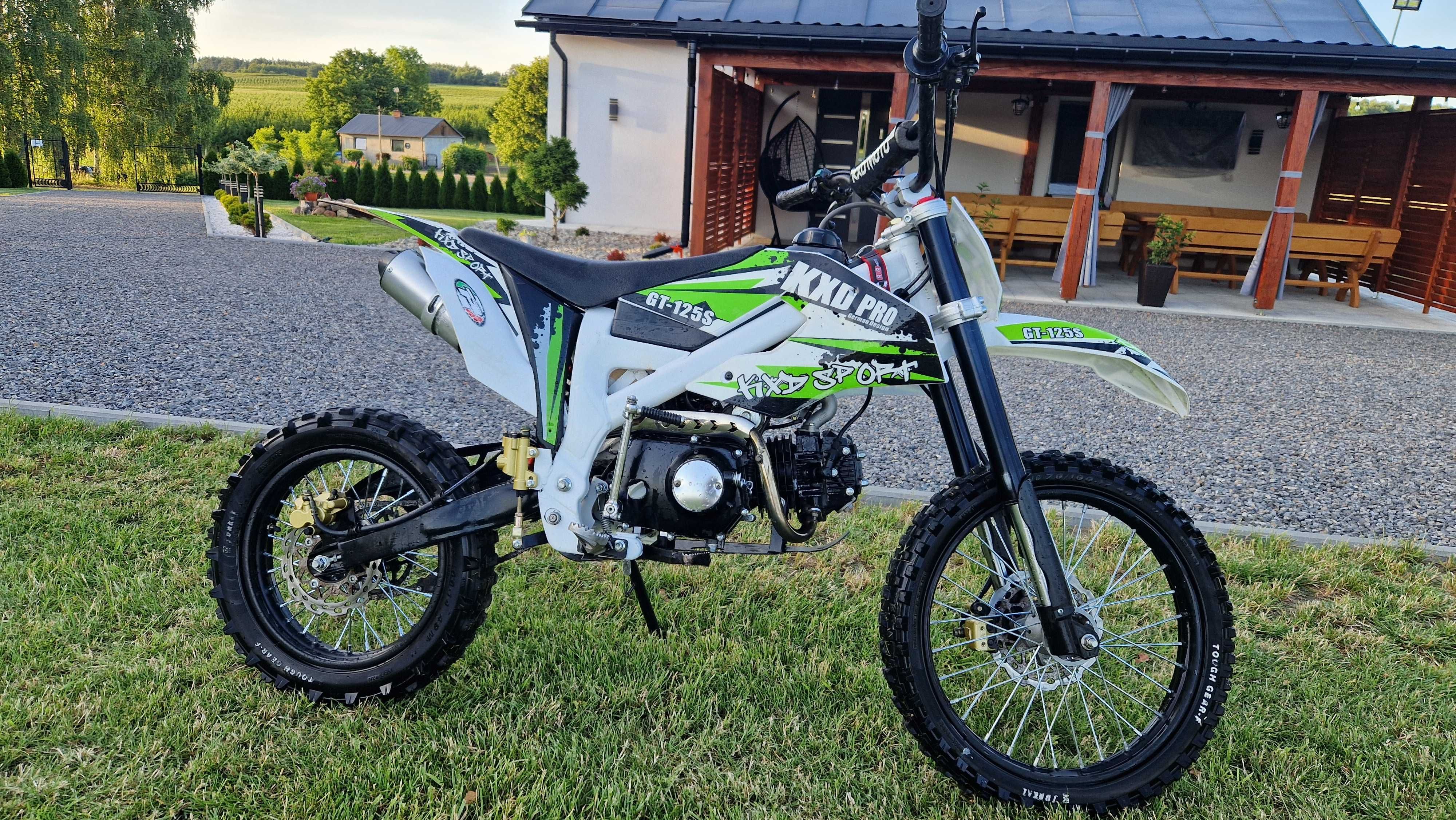 Cross Kros 612 KXD PRO 125 rozrusznik koła 14/17