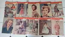 Lote 76 Revistas antigas Modas e Bordados