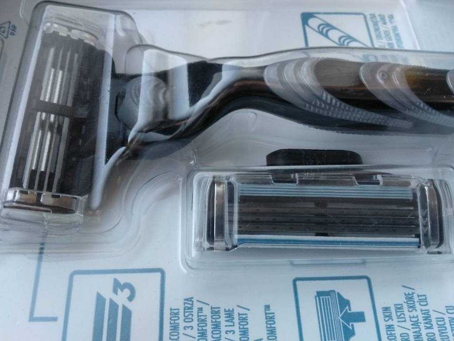 Gillette Mach3 start rączka i 2 ostrza - wysyłka transport