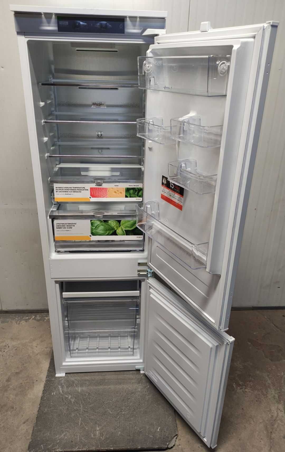 Lodówka Whirlpool WHC18 T341 No Frost 177cm WYPRZEDAŻ 18GG21N