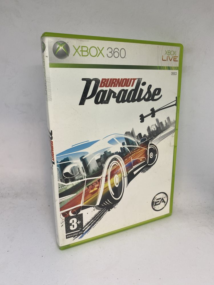 Gra Burnout Paradise Xbox 360 X360 pudełkowa wyścigowa