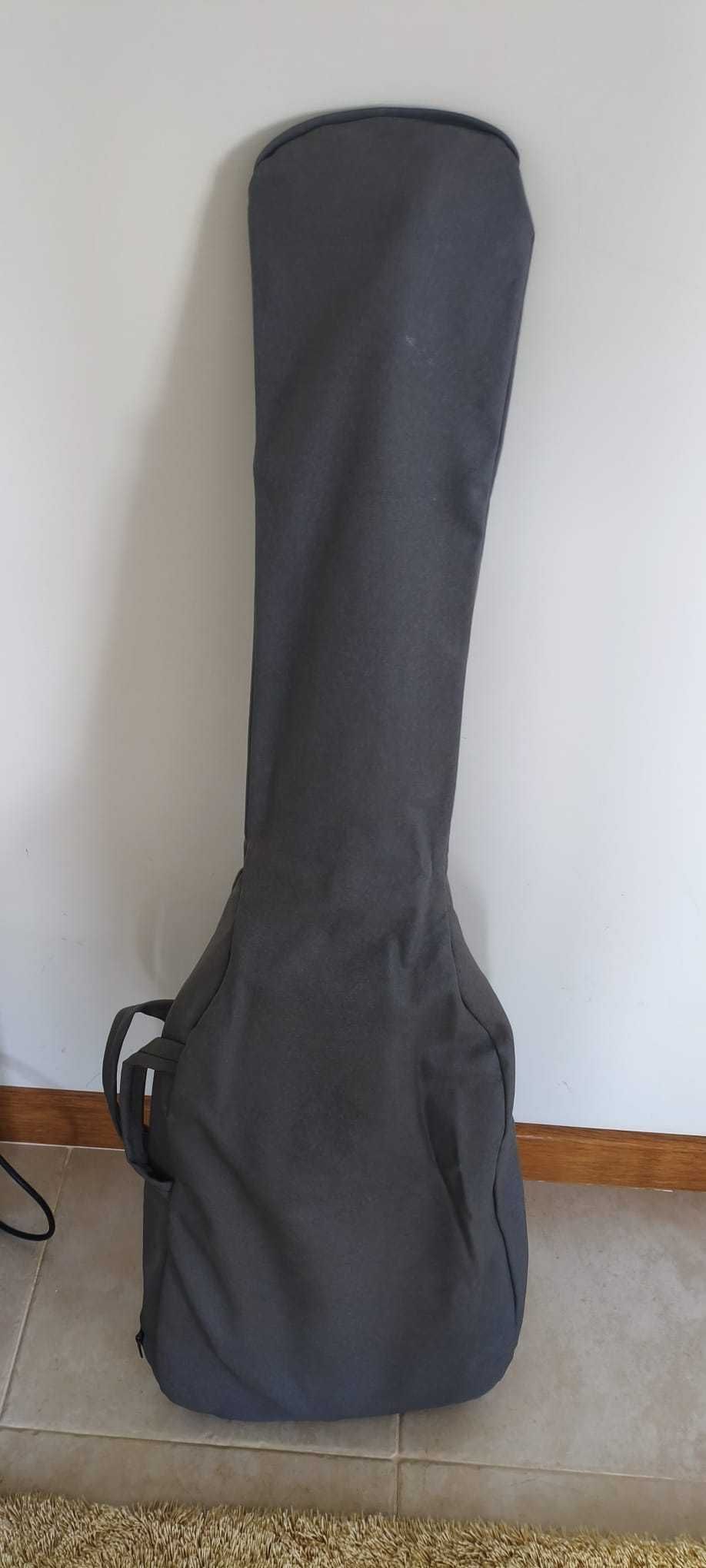 Baixo elétrico e amplificador Westfield /viola/guitarra