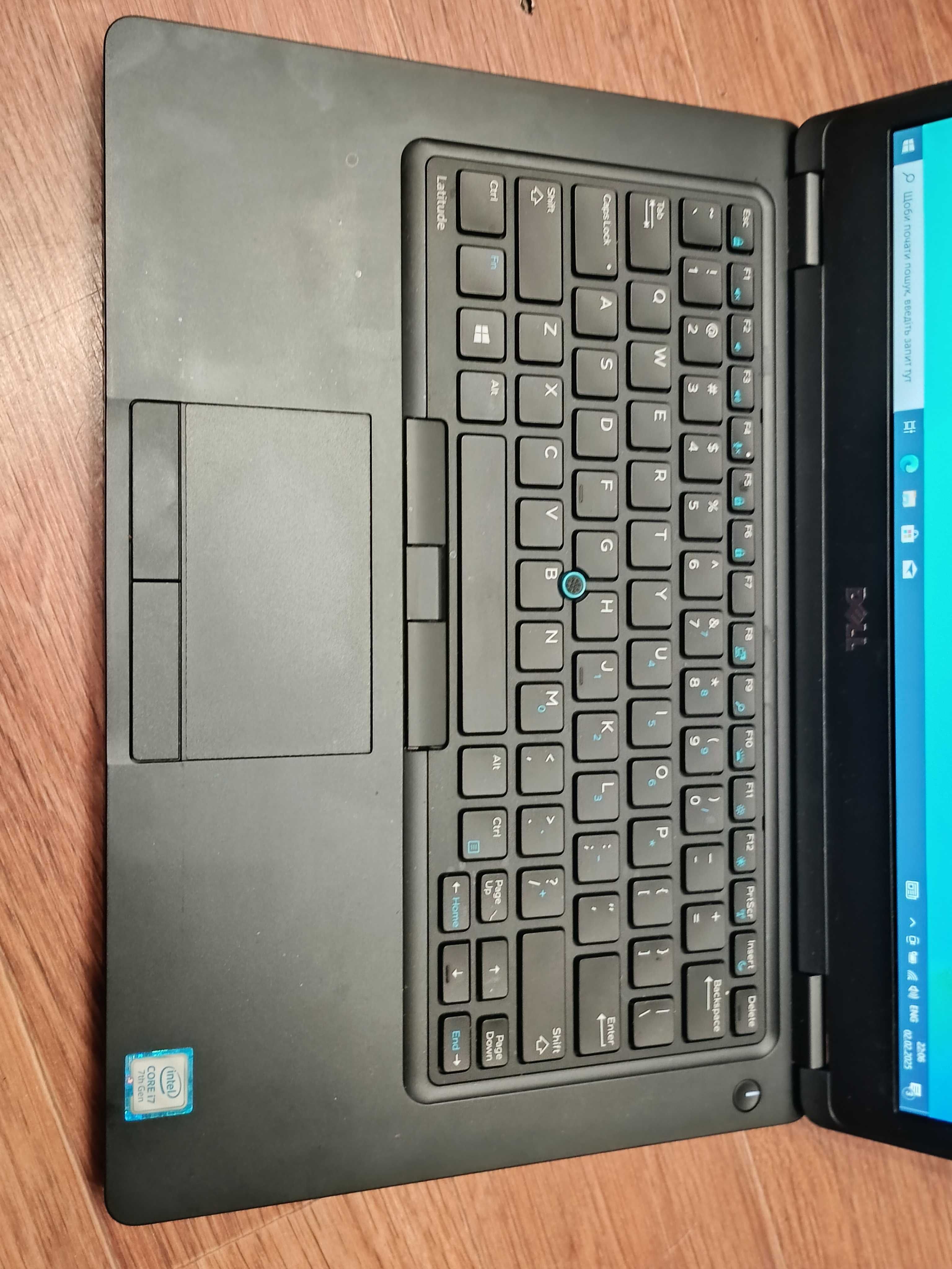 Ігровий Dell latitude e5480 і7-7600u\16gb\Nvidia 930MX\512gb SSD