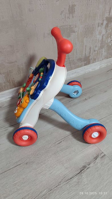 Каталка-ходунки 2 в 1 "Весёлый бизиборд"