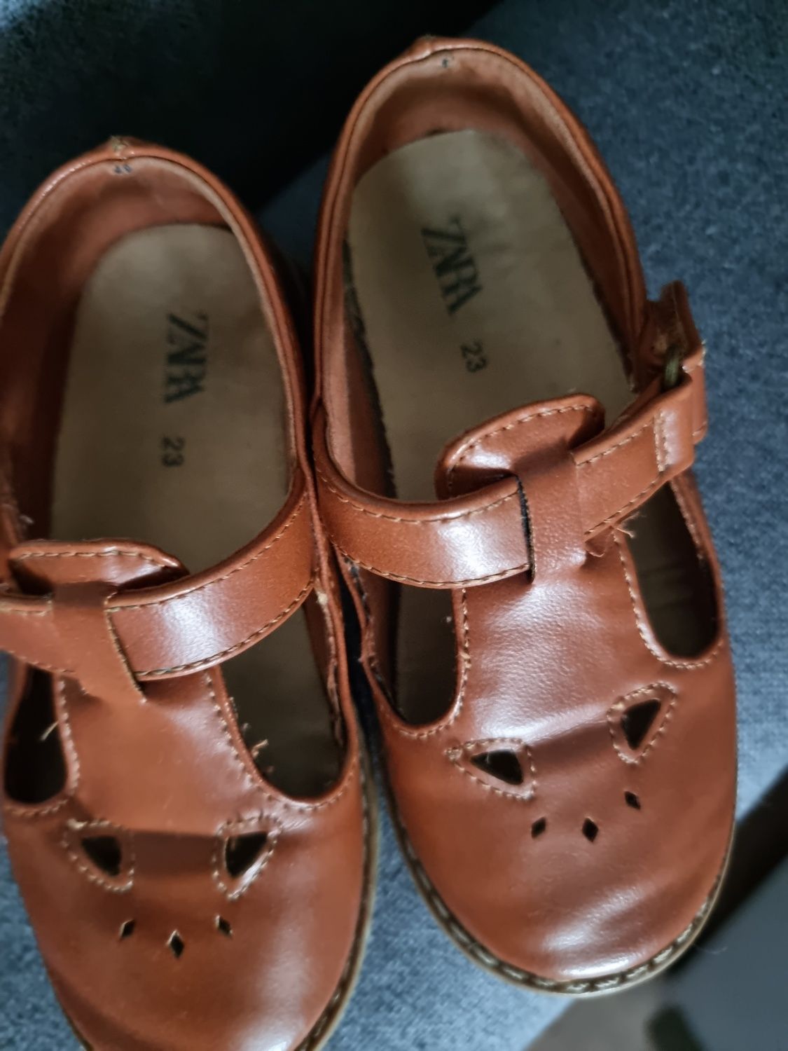Zara 23 buty buciki balerinki
