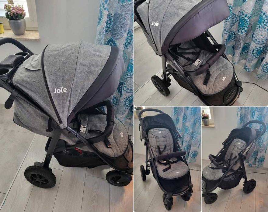 Wózek spacerowy joie koła pompowane