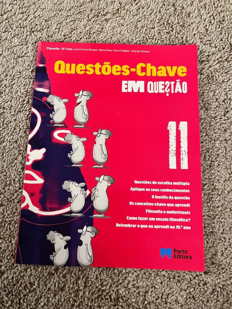 Livro Manual Filosofia “em questão”  11 Ano