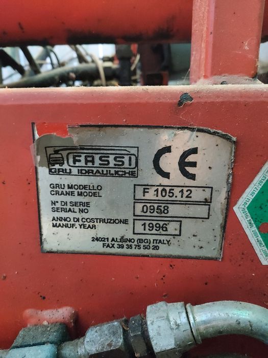 Hds fassi 5t udźwigu