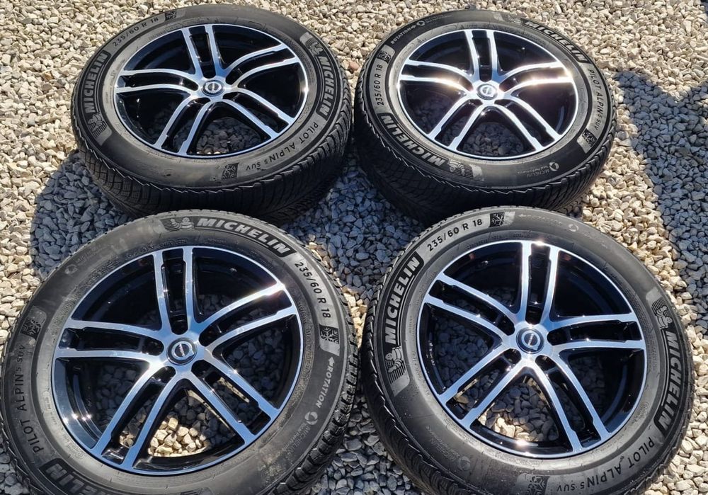 Felgi 18” z oponami zimowymi Michelin 235/60 R18 – Volvo XC60