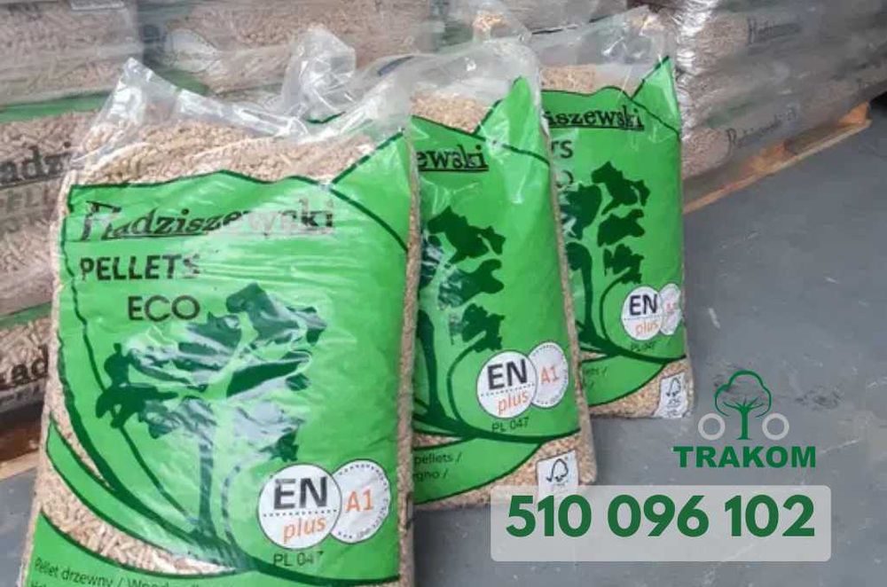 Pellet pelet brzozowy klasa A1 producent Radziszewski  - Ełk i okolice