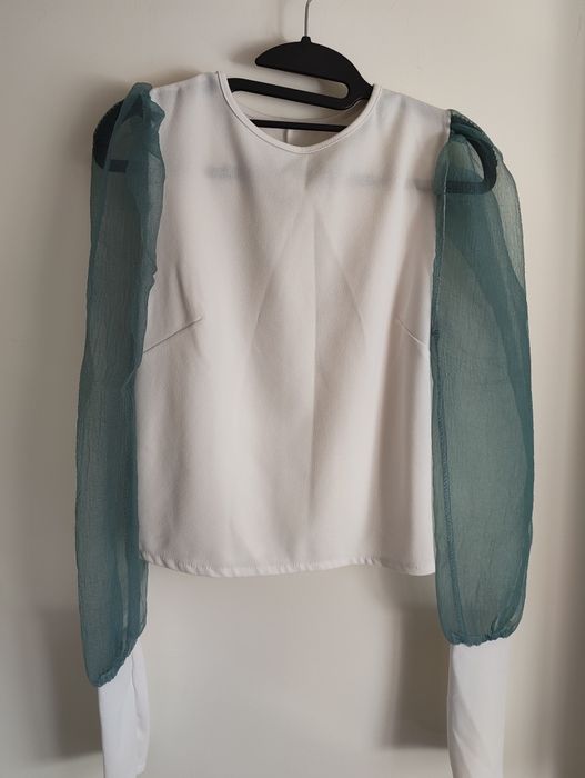 Camisola com manga abalonada