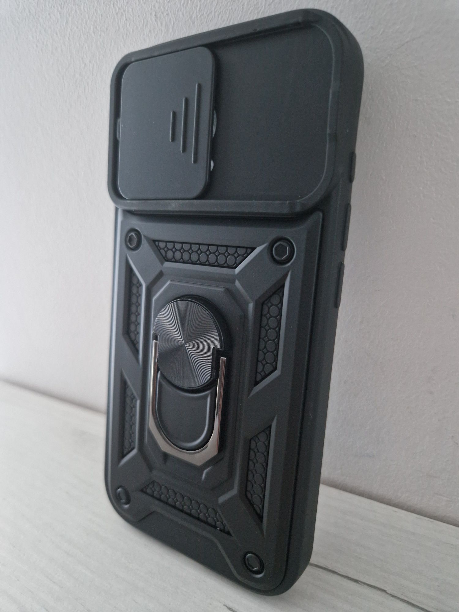 Slide Camera Armor Case do Iphone 16 Pro Max Czarny