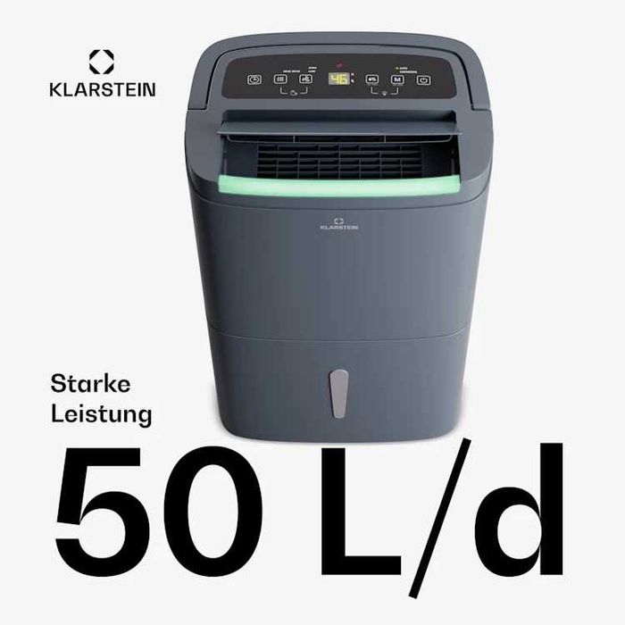 Осушитель воздуха осушувач повітря Klarstein DryFy Connect 50L Wi-Fi