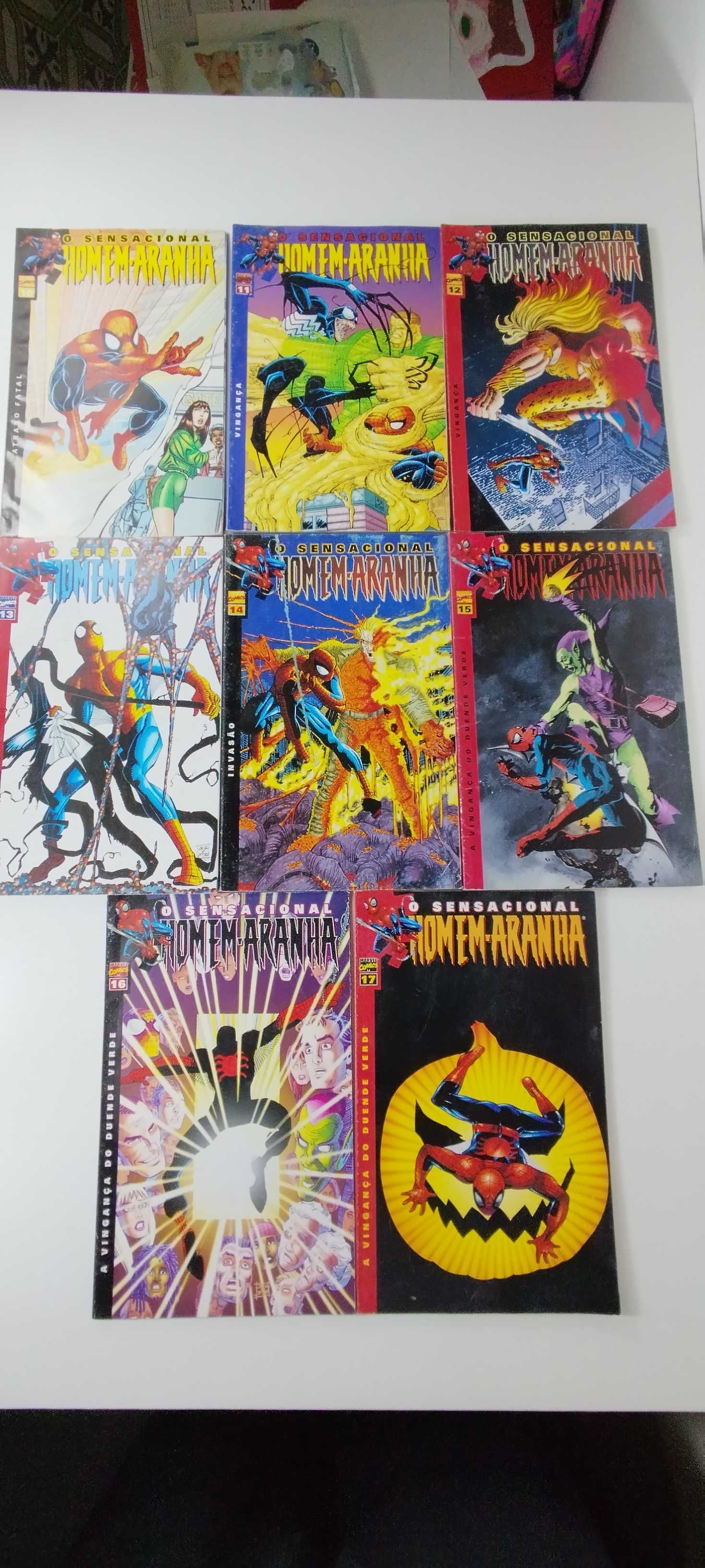 12 BD O Sensacional Homem Aranha N7-8 e N10-19