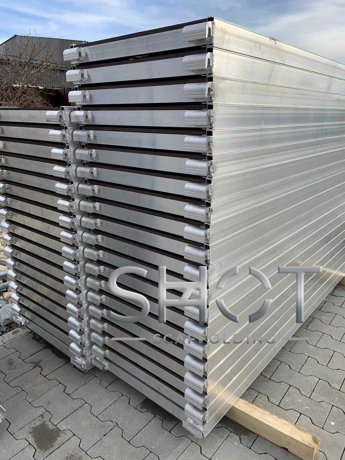 Budowlane rusztowanie elewacyjne BOSTA - 114 m2 niskie ceny