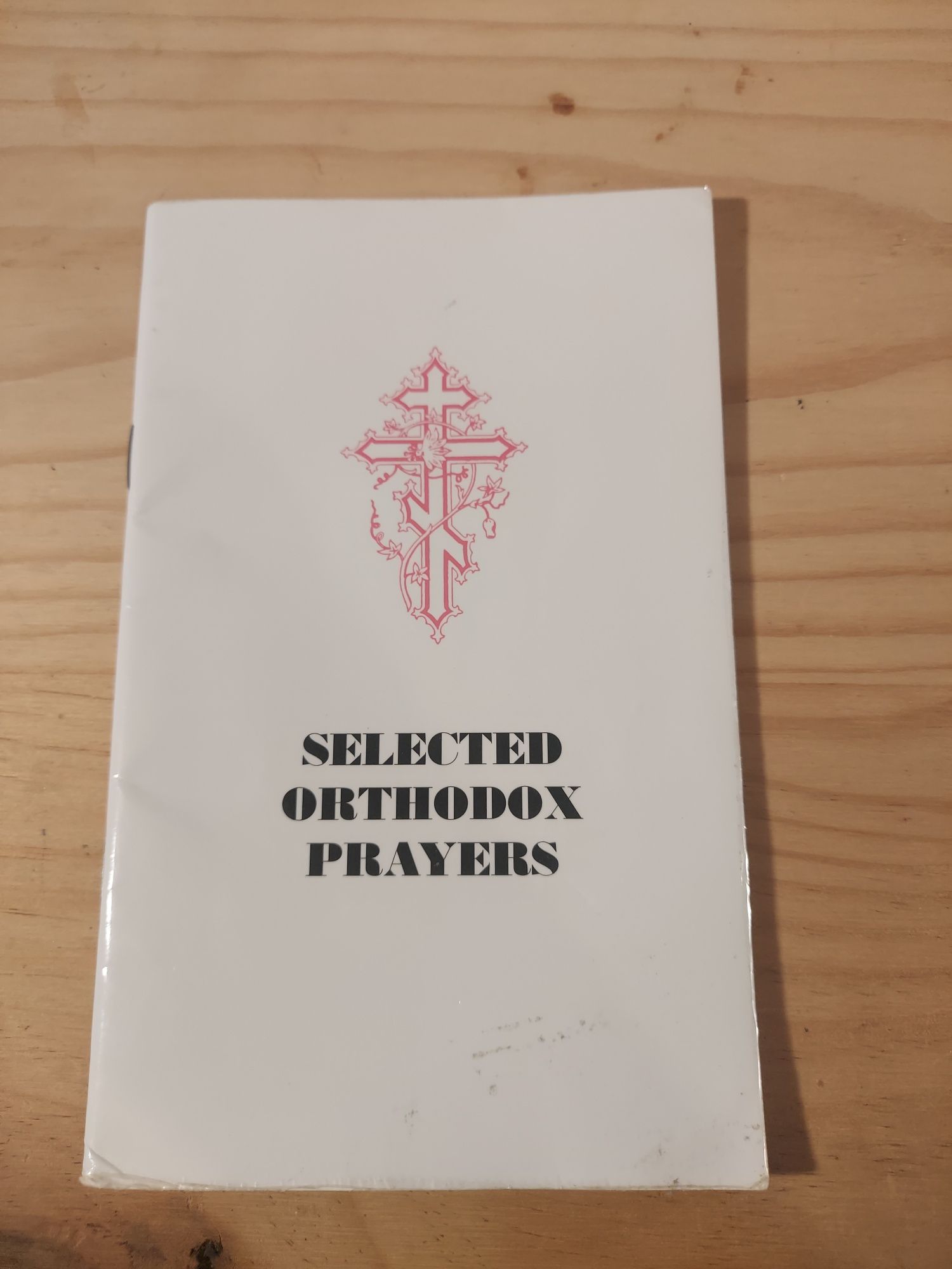 Livro "Selected Orthodox Prayers" – como novo